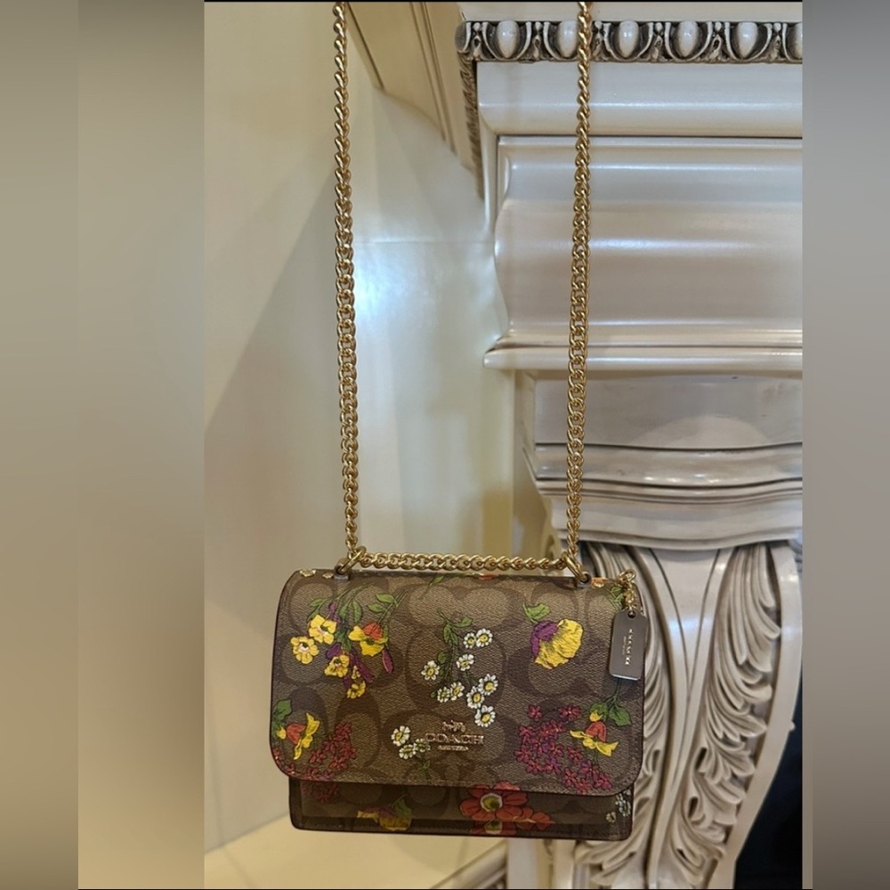 Coach signature floral bag - Picture 2 of 9